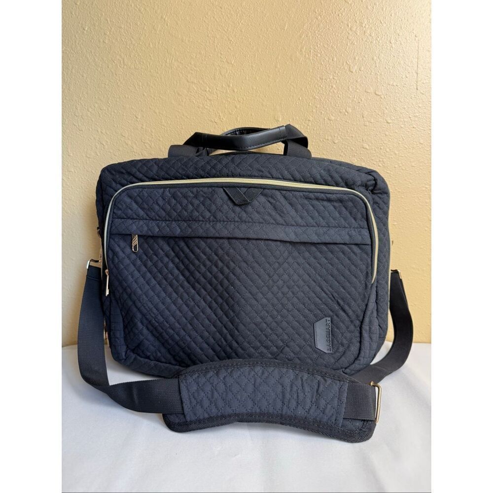 “BAGSMART 15.6″ Laptop Bag / Briefcase (DIGI SMART, RFID-Blocked)”